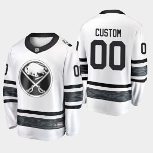 Buffalo Sabres Trikot #00 Benutzerdefinierte Weiß 2019 NHL All-Star